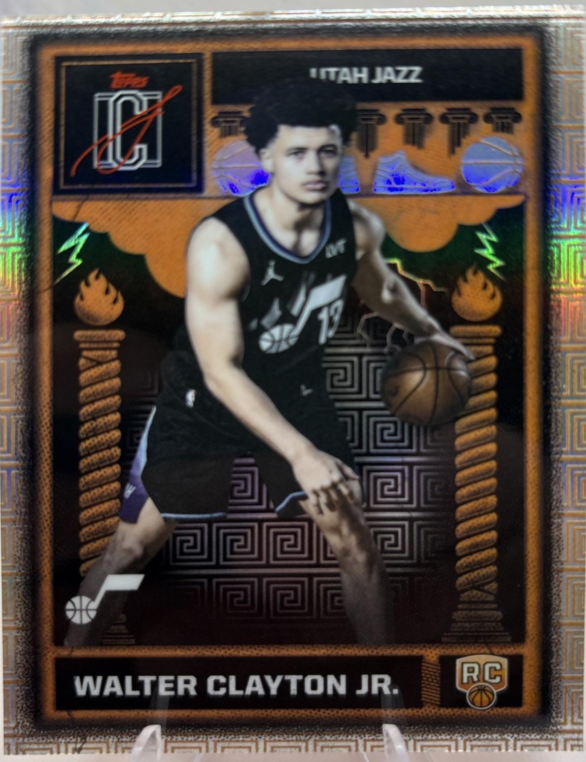 2025 Topps Signature Class Odyssey Walter Clayton Jr. #ODY-14 card
