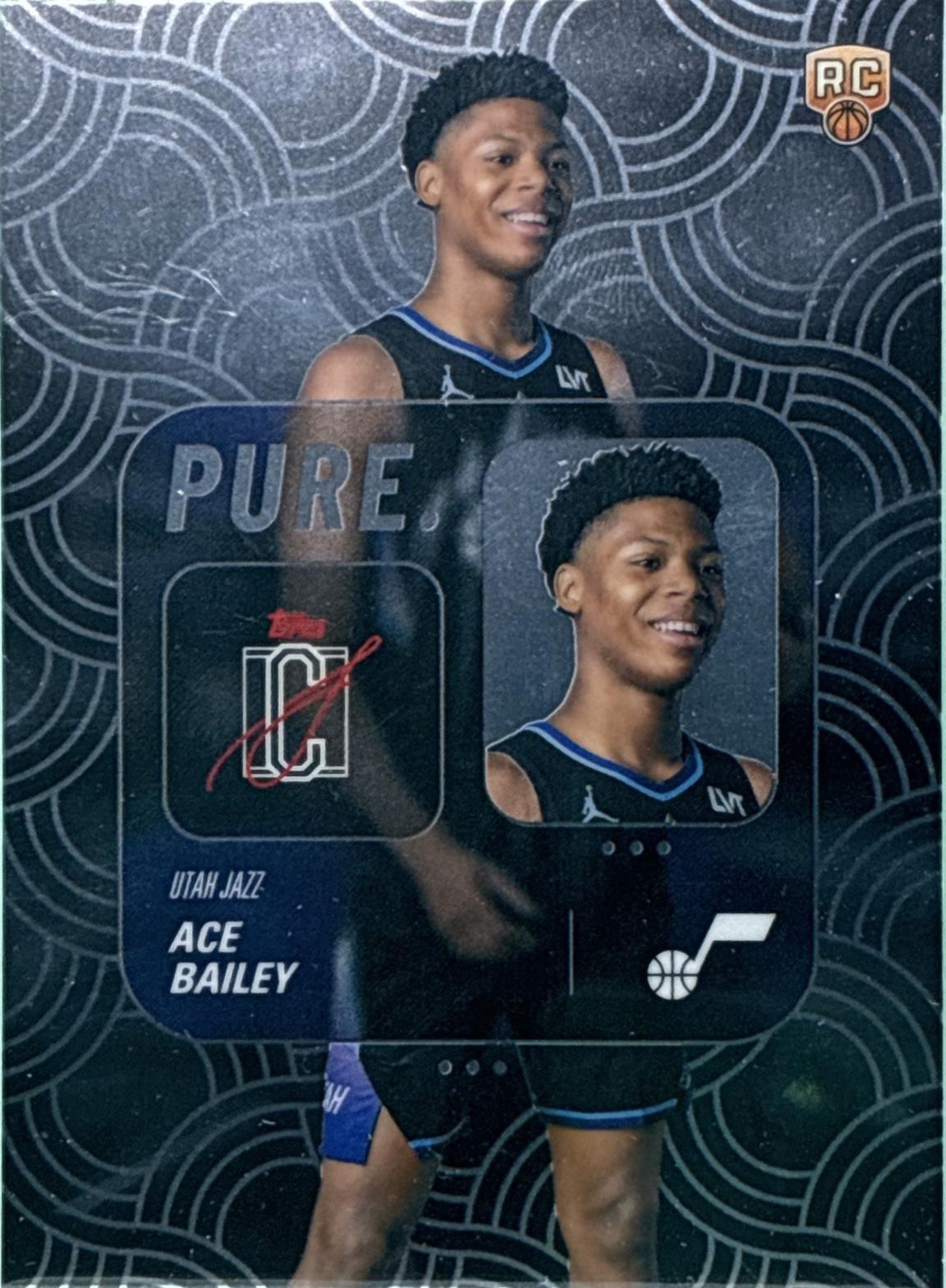 2025 Topps Signature Class Pure Ace Bailey #PU-20 card