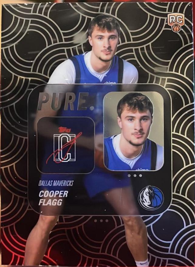 2025 Topps Signature Class Pure Cooper Flagg #PU-16 card