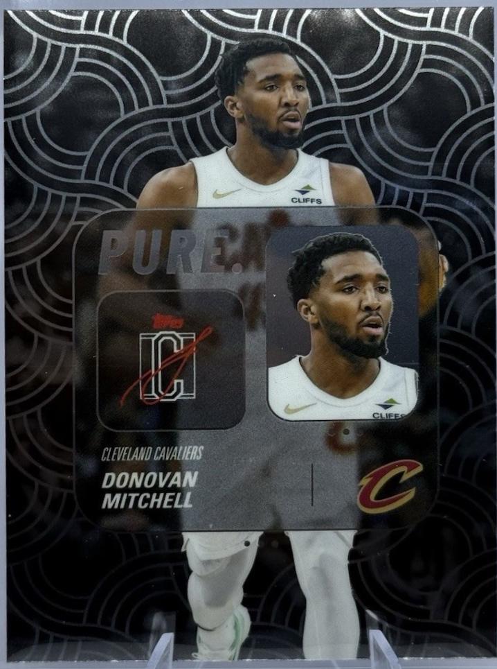 2025 Topps Signature Class Pure Donovan Mitchell #PU-5 card