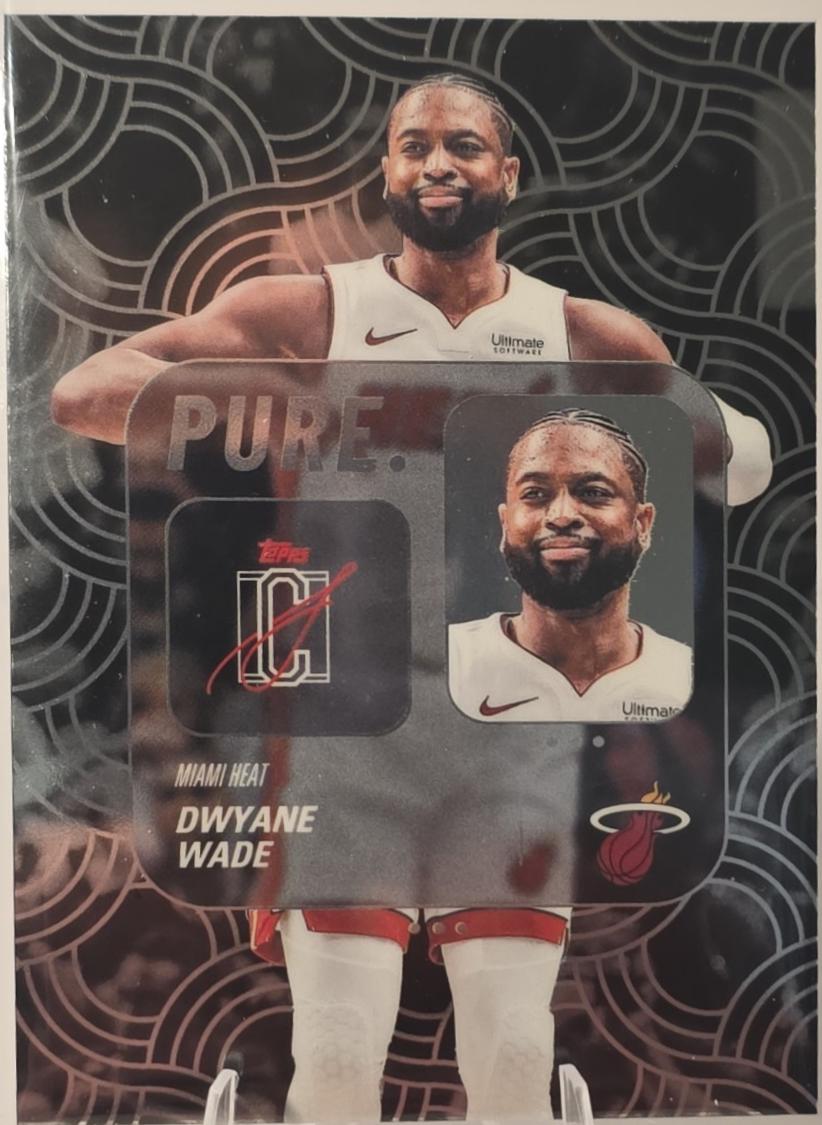 2025 Topps Signature Class Pure Dwyane Wade #PU-14 card