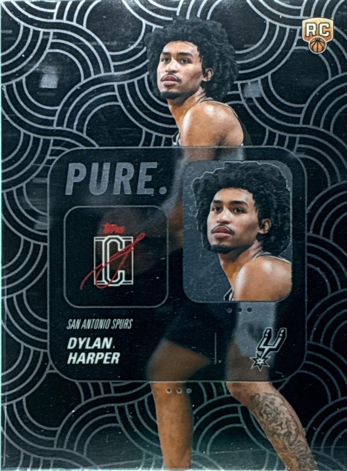 2025 Topps Signature Class Pure Dylan Harper #PU-17 card