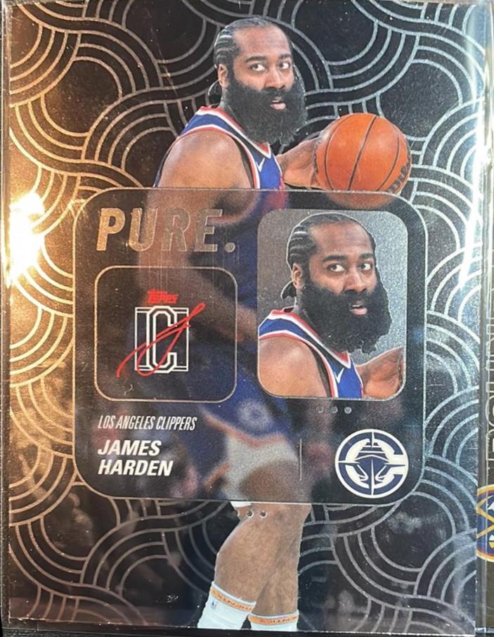 2025 Topps Signature Class Pure James Harden #PU-7 card