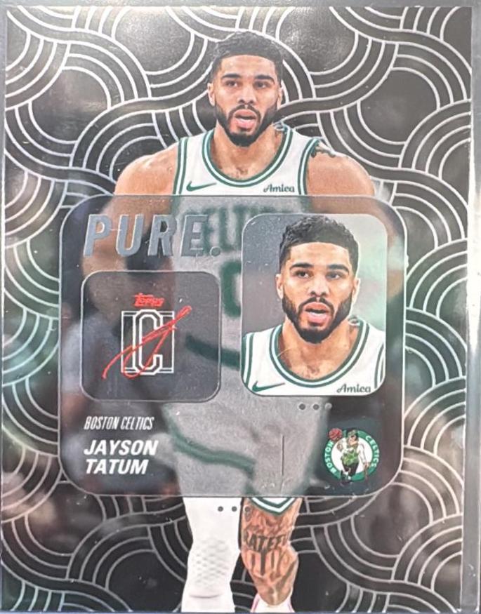 2025 Topps Signature Class Pure Jayson Tatum #PU-6 card