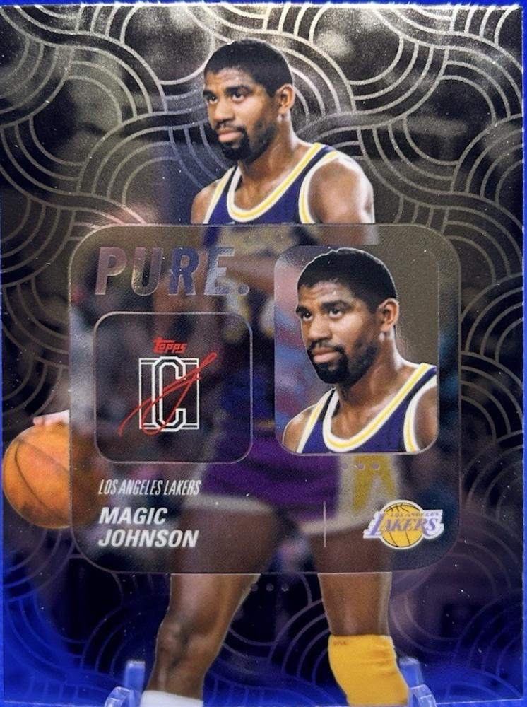 2025 Topps Signature Class Pure Magic Johnson #PU-11 card