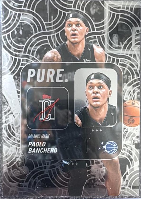 2025 Topps Signature Class Pure Paolo Banchero #PU-8 card