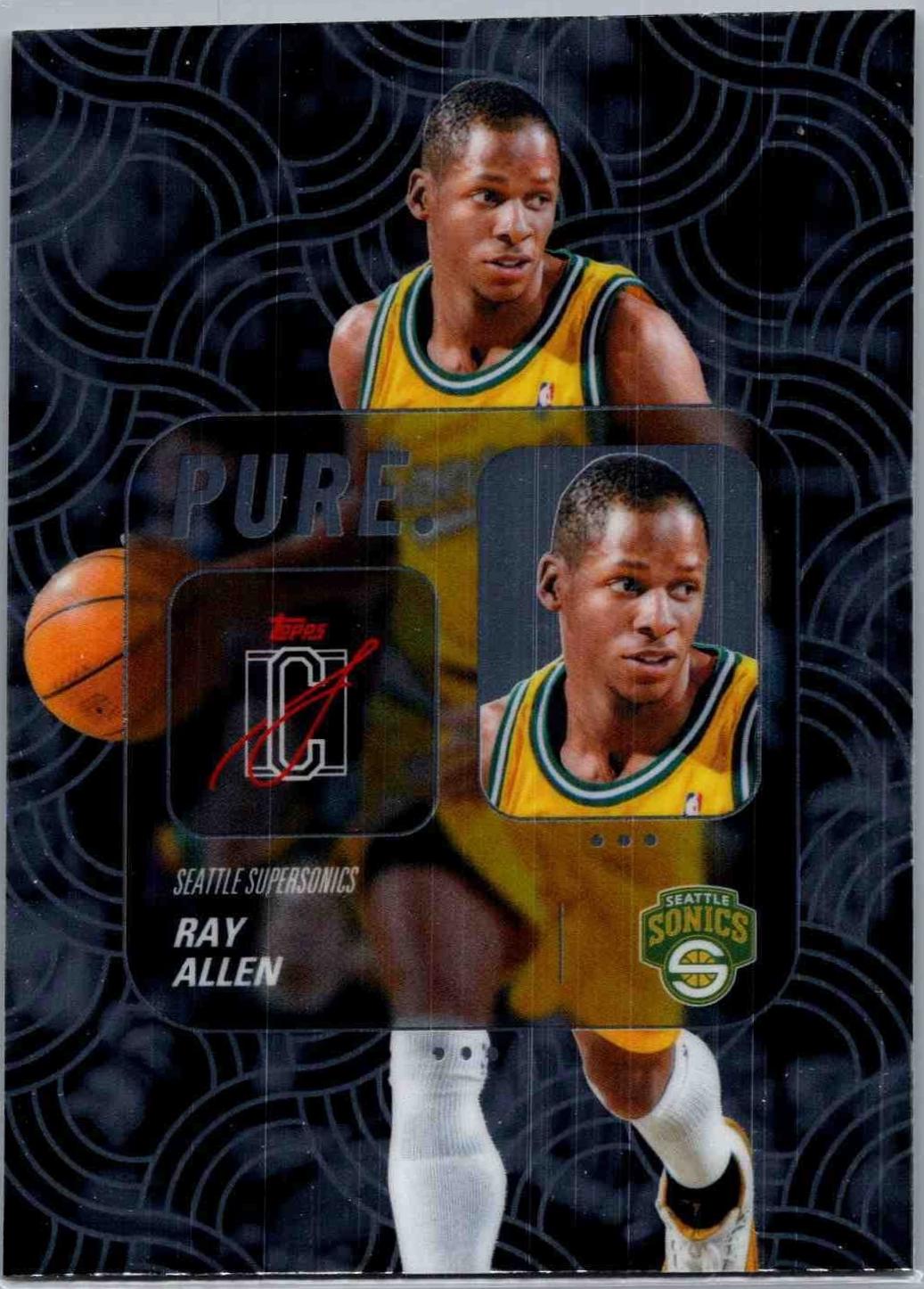 2025 Topps Signature Class Pure Ray Allen #PU-15 card