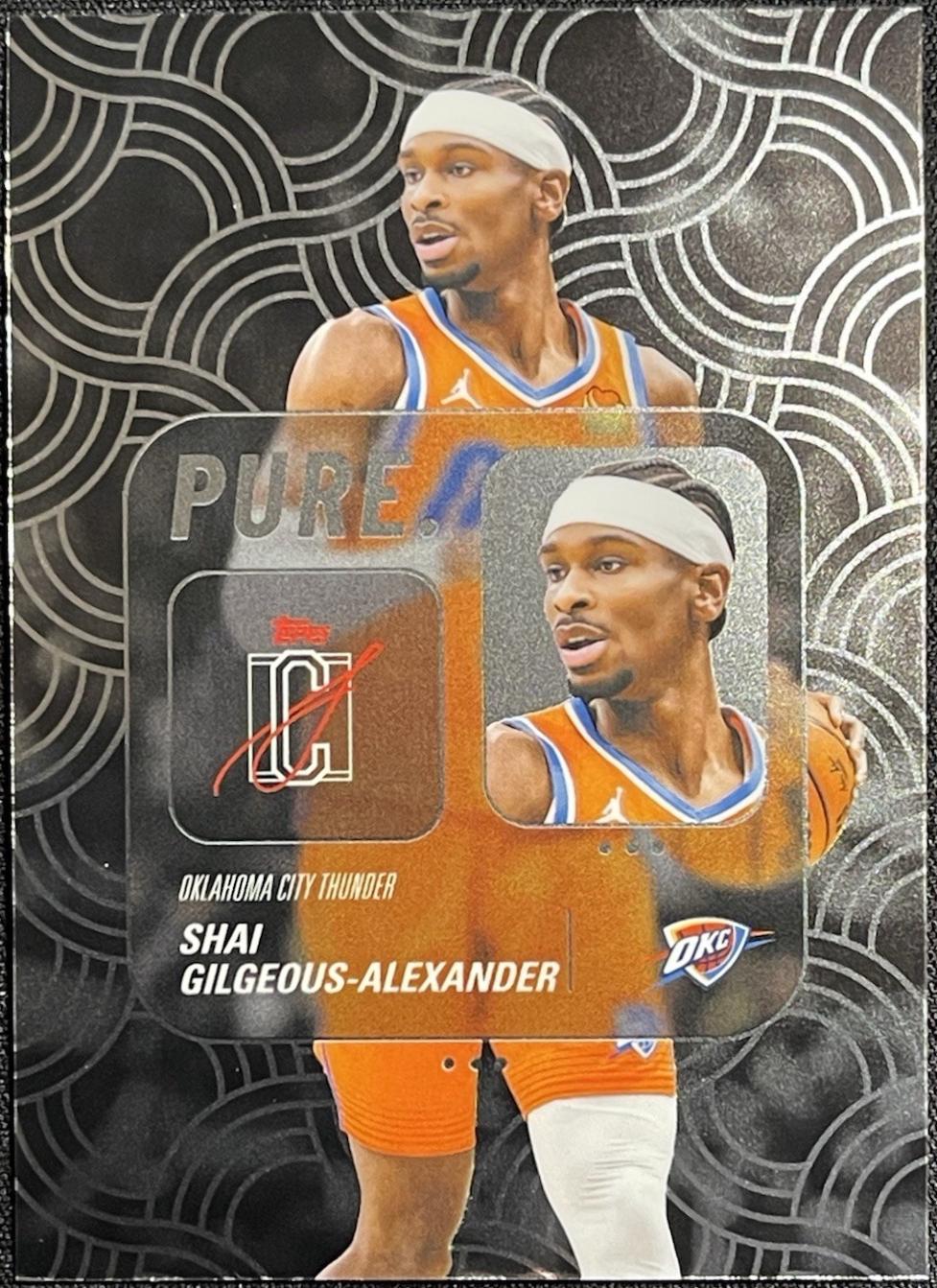 2025 Topps Signature Class Pure Shai Gilgeous-Alexander #PU-2 card
