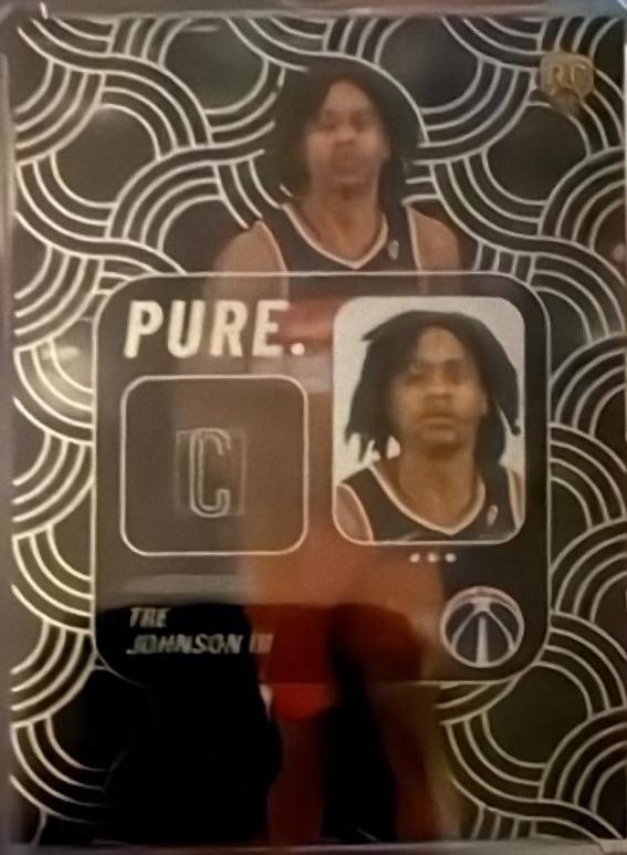 2025 Topps Signature Class Pure Tre Johnson III #PU-21 card