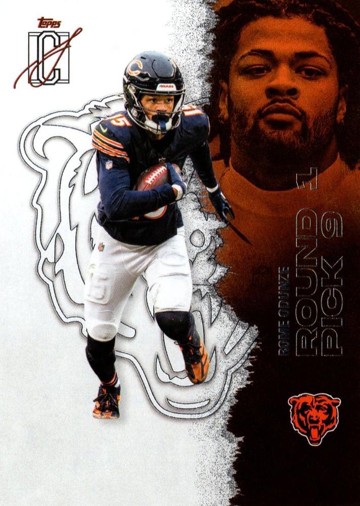 2025 Topps Signature Class Rome Odunze #10 card