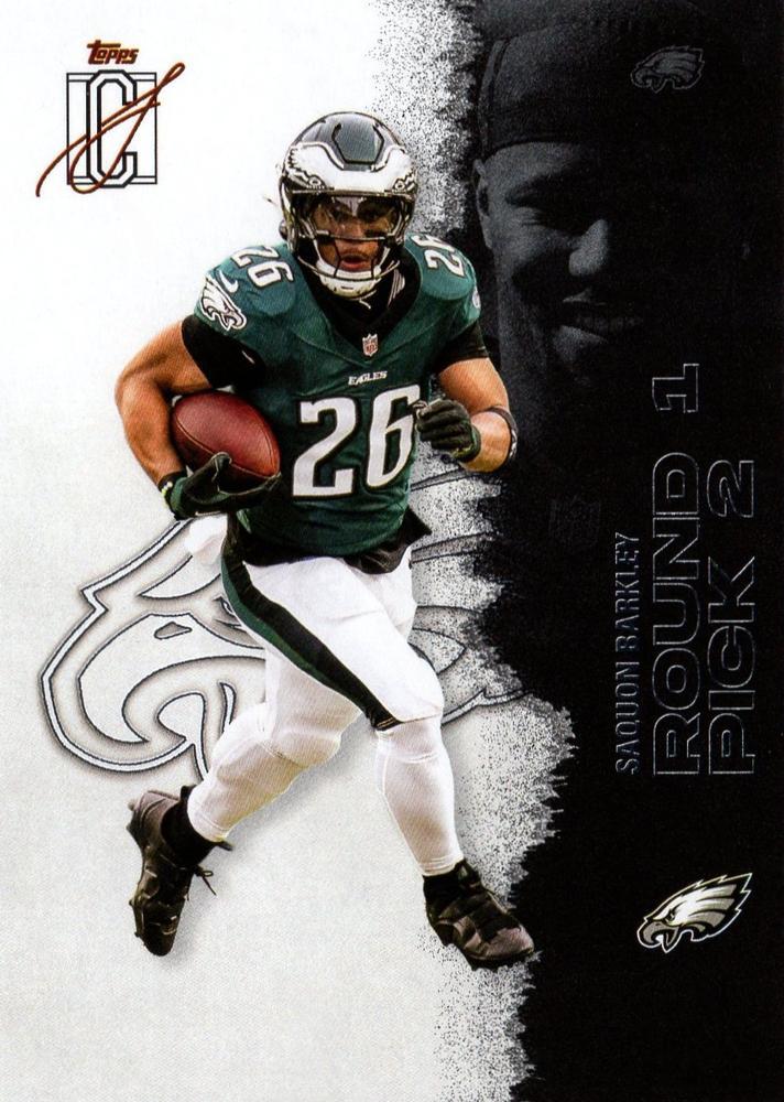 2025 Topps Signature Class Saquon Barkley #43 card