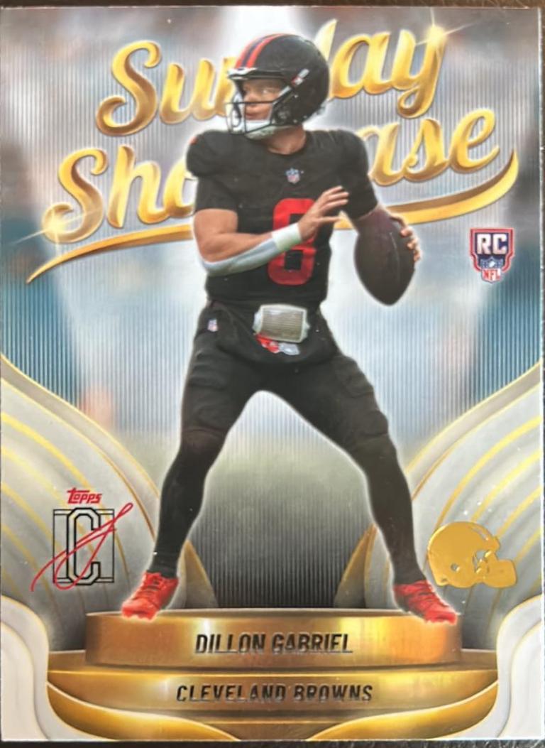 2025 Topps Signature Class Sunday Showcase Dillon Gabriel #SS-3 card