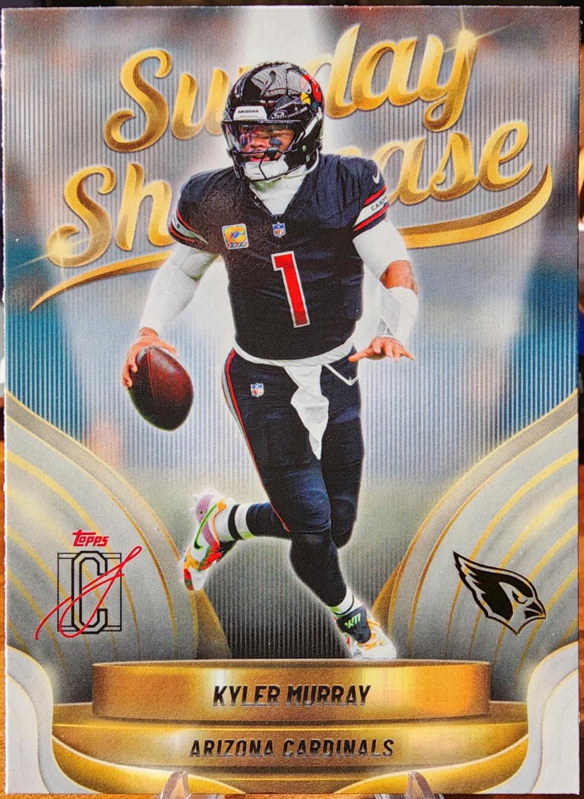 2025 Topps Signature Class Sunday Showcase Kyler Murray #SS-21 card