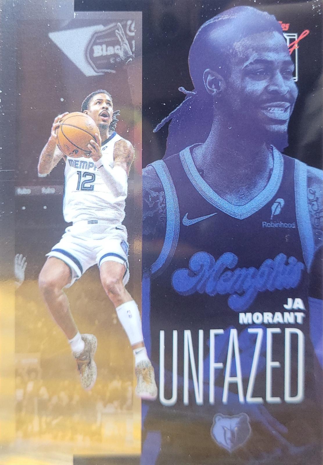 2025 Topps Signature Class Unfazed Ja Morant #FAZE-3 card