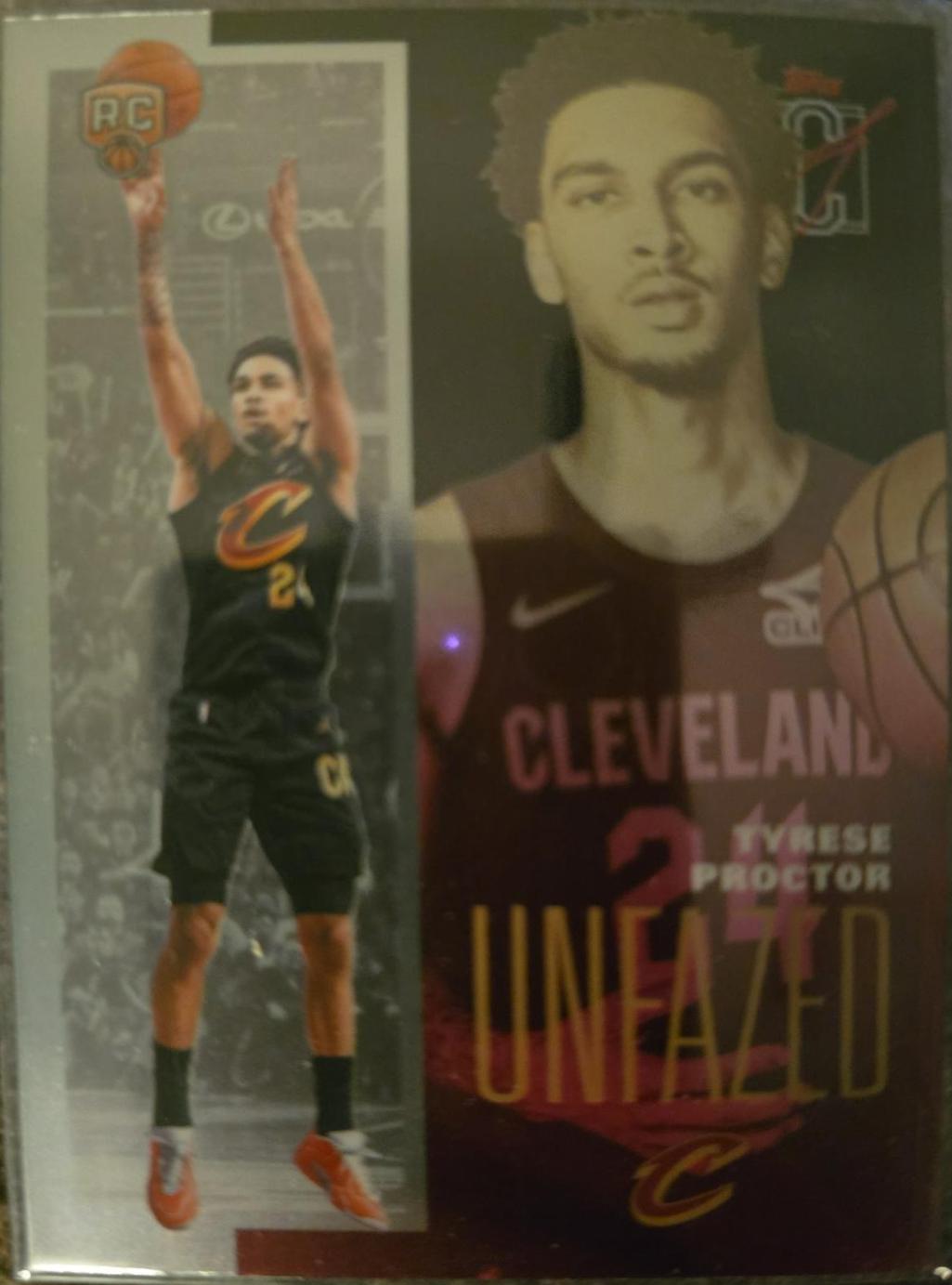 2025 Topps Signature Class Unfazed Tyrese Proctor #FAZE-20 card