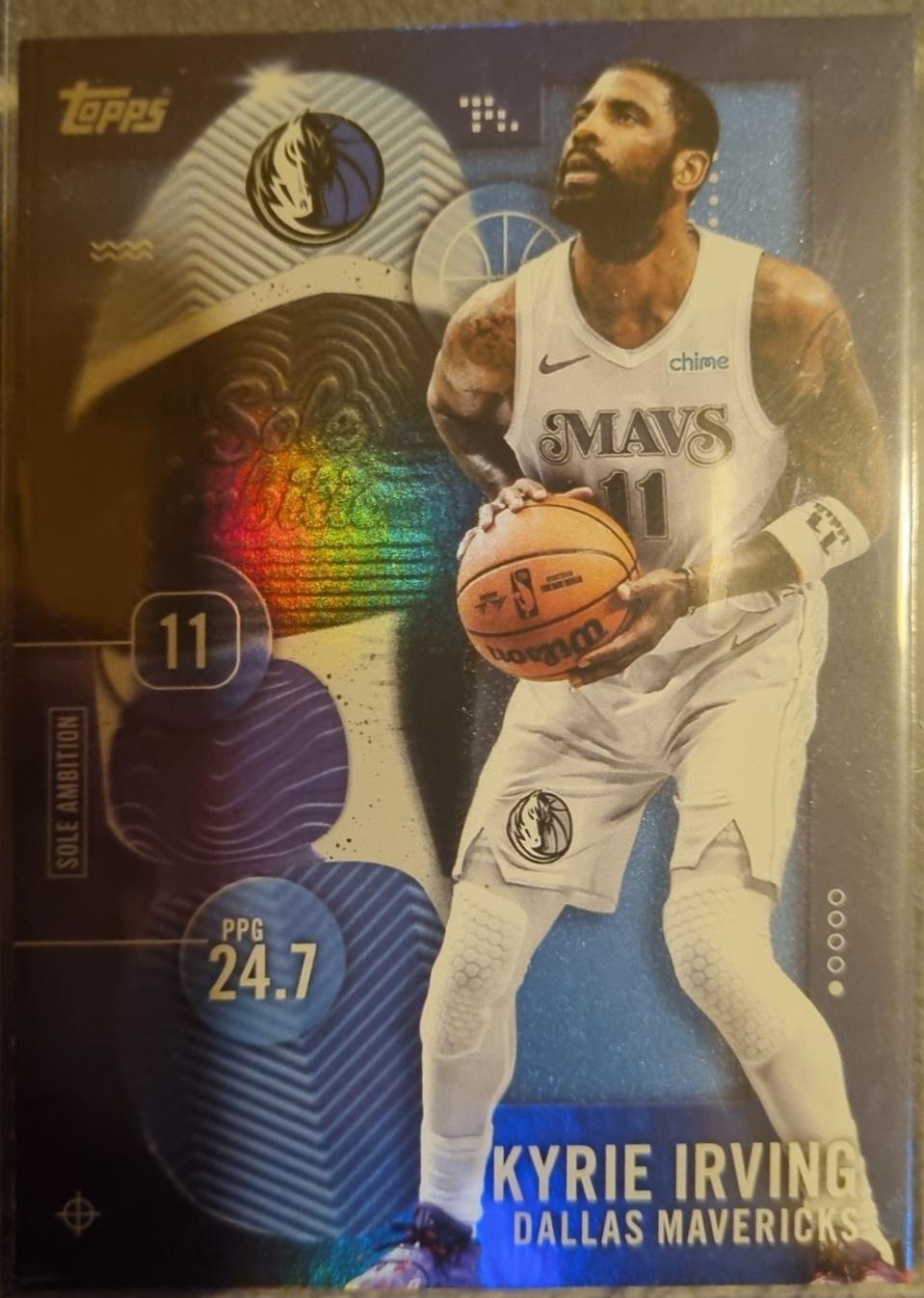 2025 Topps Sole Ambition Kyrie Irving #SA-10 card