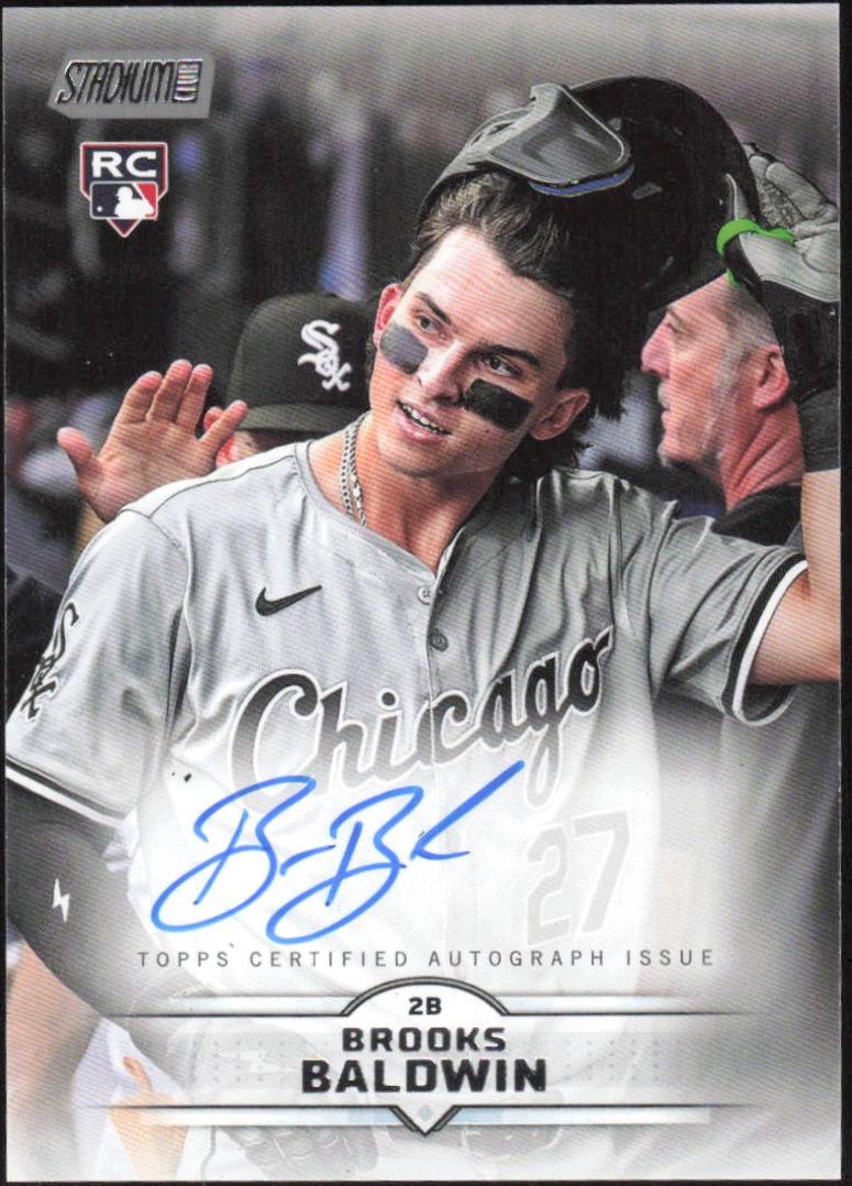 2025 Topps Stadium Club Autograph Brooks Baldwin #SCBA-BB card