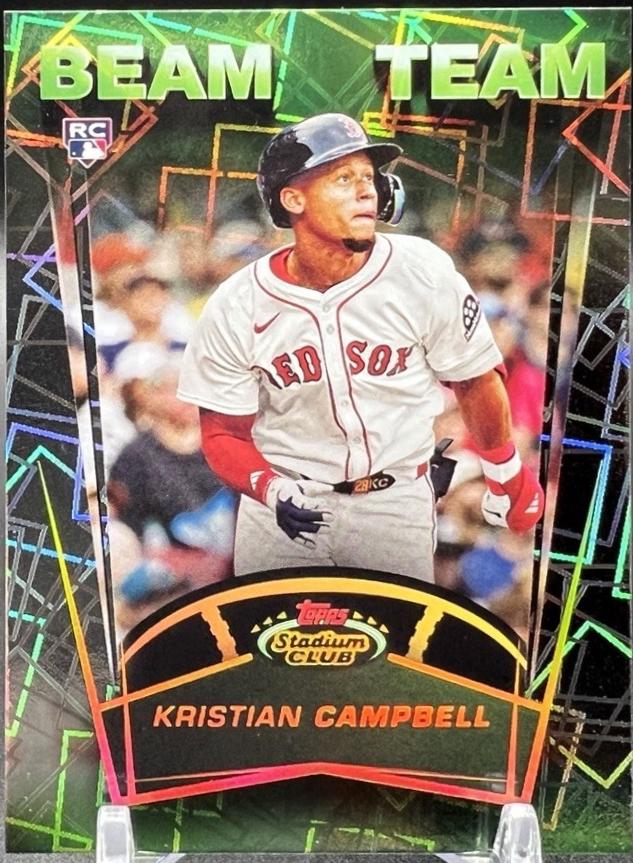 2025 Topps Stadium Club Beam Team Kristian Campbell #BT-6 card
