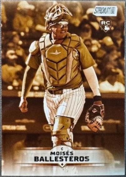 2025 Topps Stadium Club Moises Ballesteros [Sepia] #17 card
