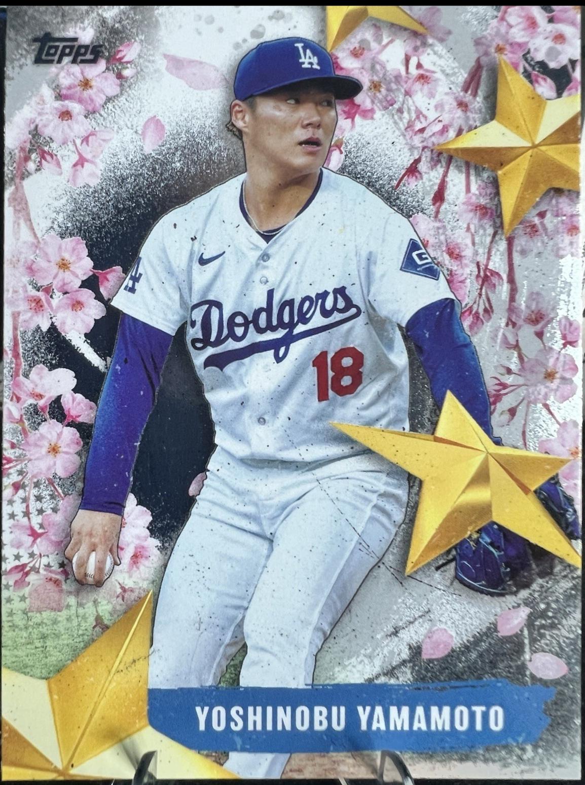 2025 Topps Stars of Japan Yoshinobu Yamamoto #SOJ-2 card