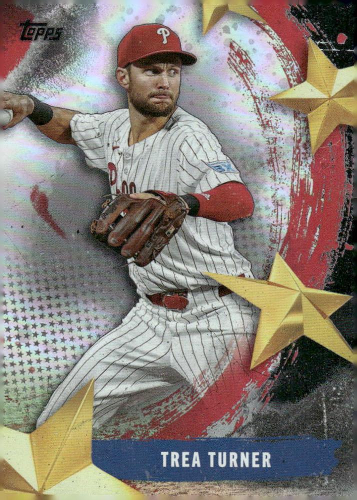 2025 Topps Stars of MLB Trea Turner #SMLB-49 card