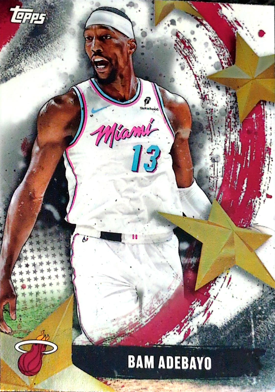 2025 Topps Stars of the NBA Bam Adebayo #SA-26 card