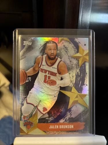 2025 Topps Stars of the NBA Jalen Brunson [Rainbow] #SA-10 card