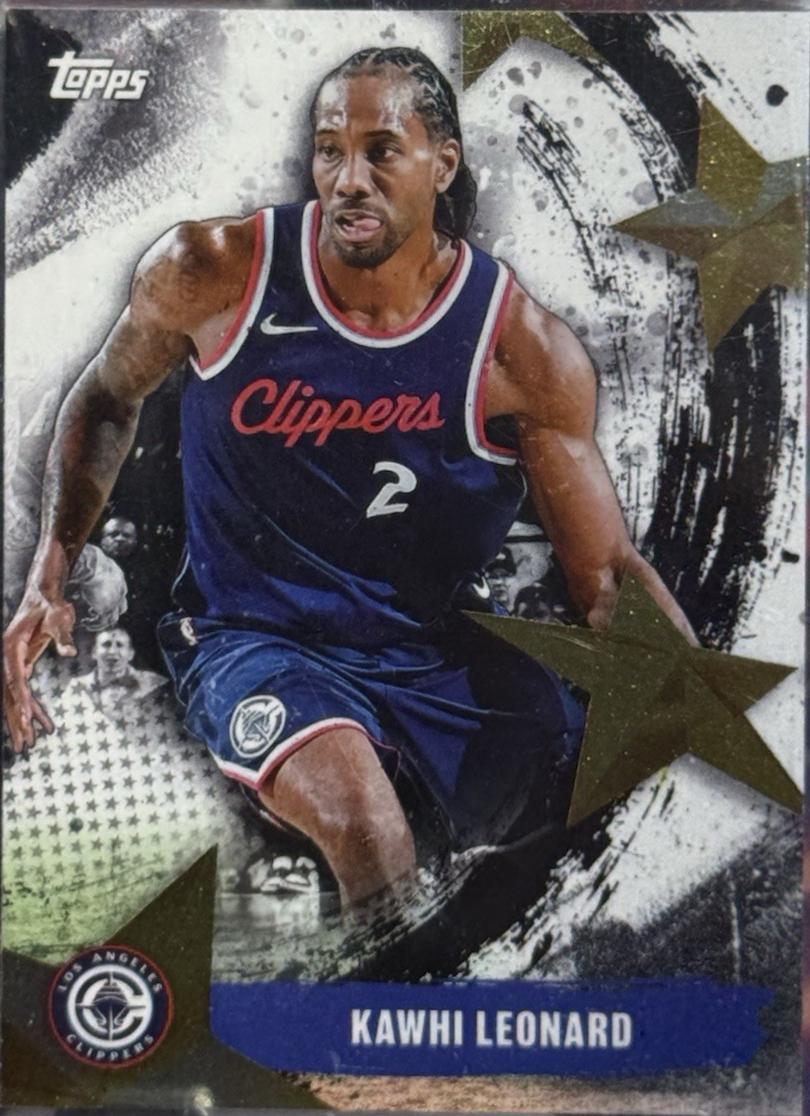 2025 Topps Stars of the NBA Kawhi Leonard #SA-18 card