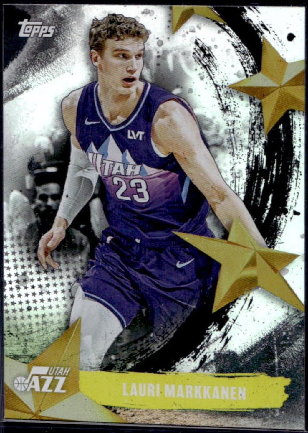 2025 Topps Stars of the NBA Lauri Markkanen #SA-19 card