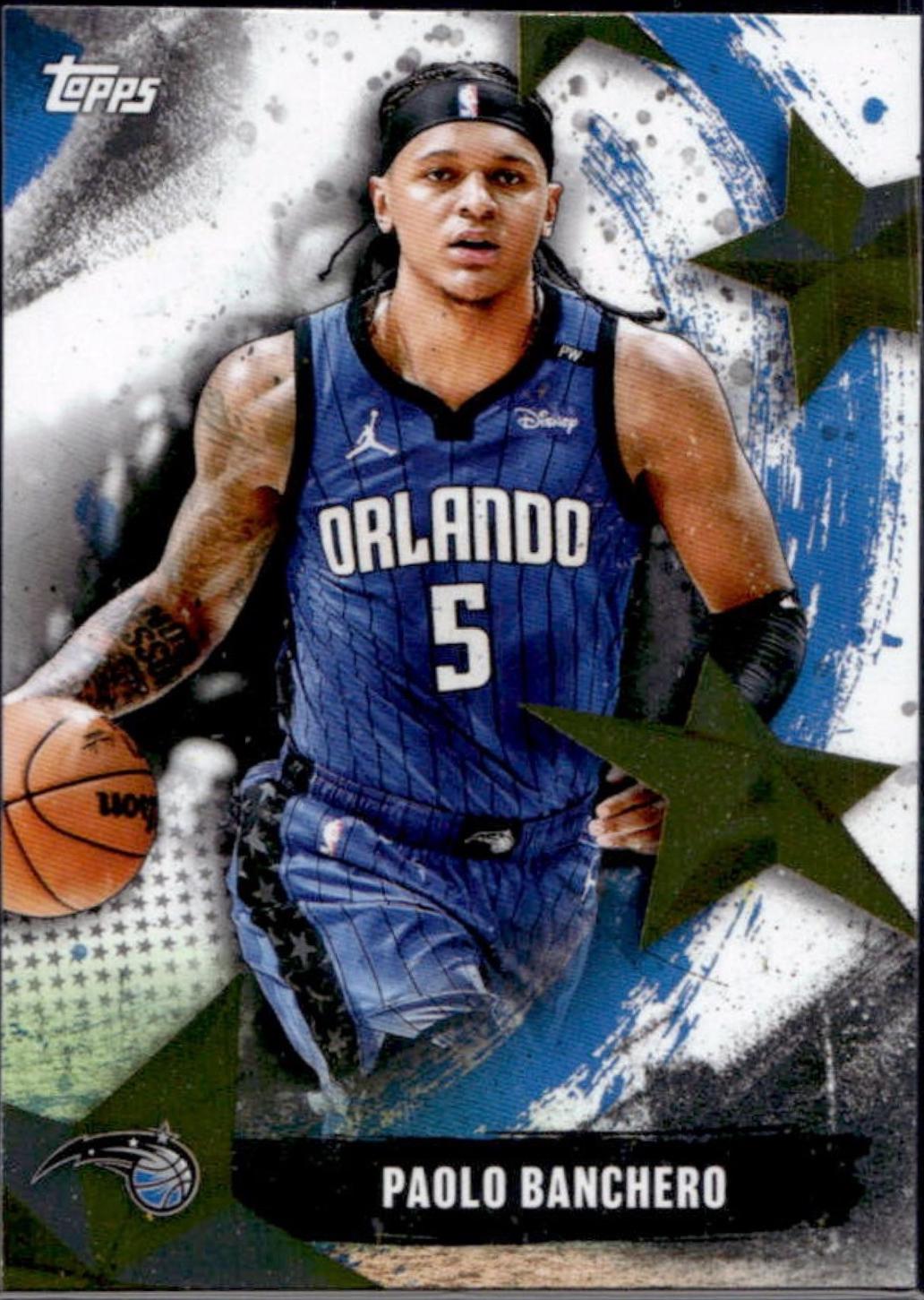 2025 Topps Stars of the NBA Paolo Banchero #SA-20 card