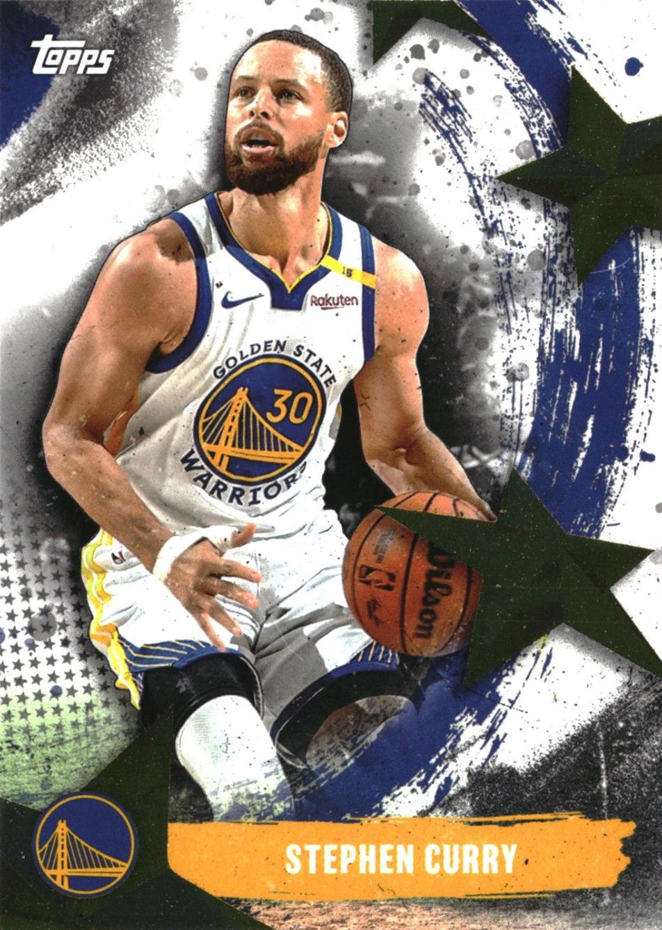 2025 Topps Stars of the NBA Stephen Curry #SA-5 card