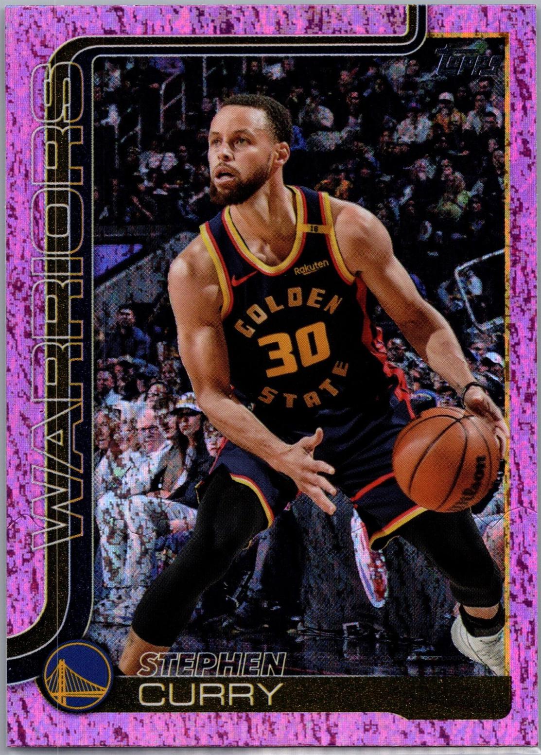 2025 Topps Stephen Curry [Holo Pink Foil] #135 card