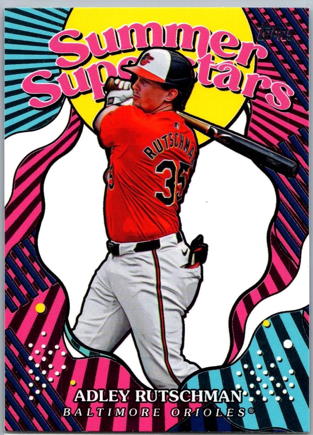 2025 Topps Summer Superstar Adley Rutschman #SS-6 card