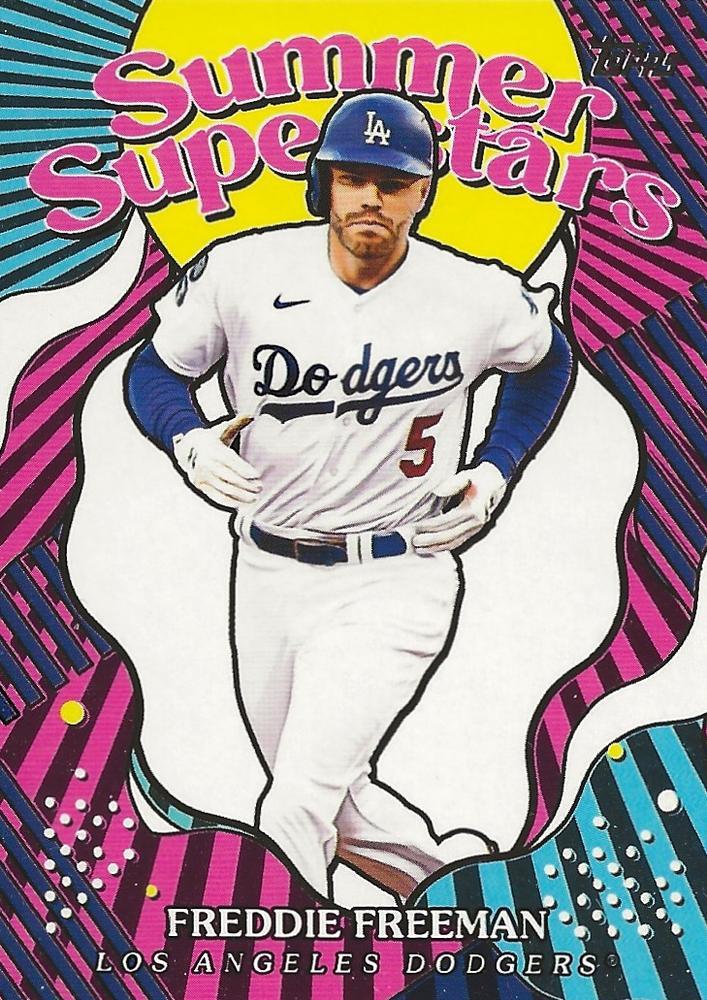 2025 Topps Summer Superstar Freddie Freeman #SS-21 card