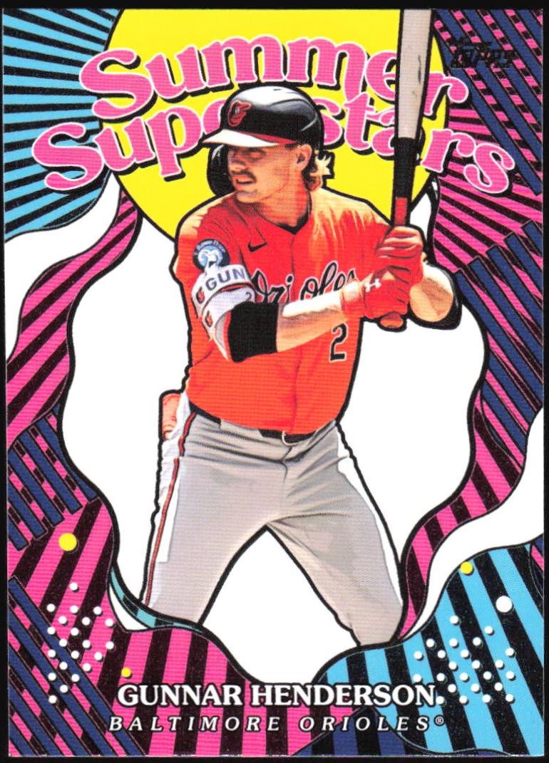 2025 Topps Summer Superstar Gunnar Henderson #SS-7 card