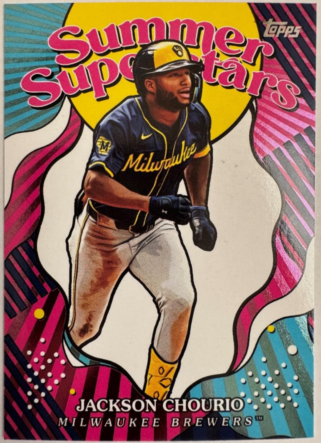 2025 Topps Summer Superstar Jackson Chourio #SS-24 card
