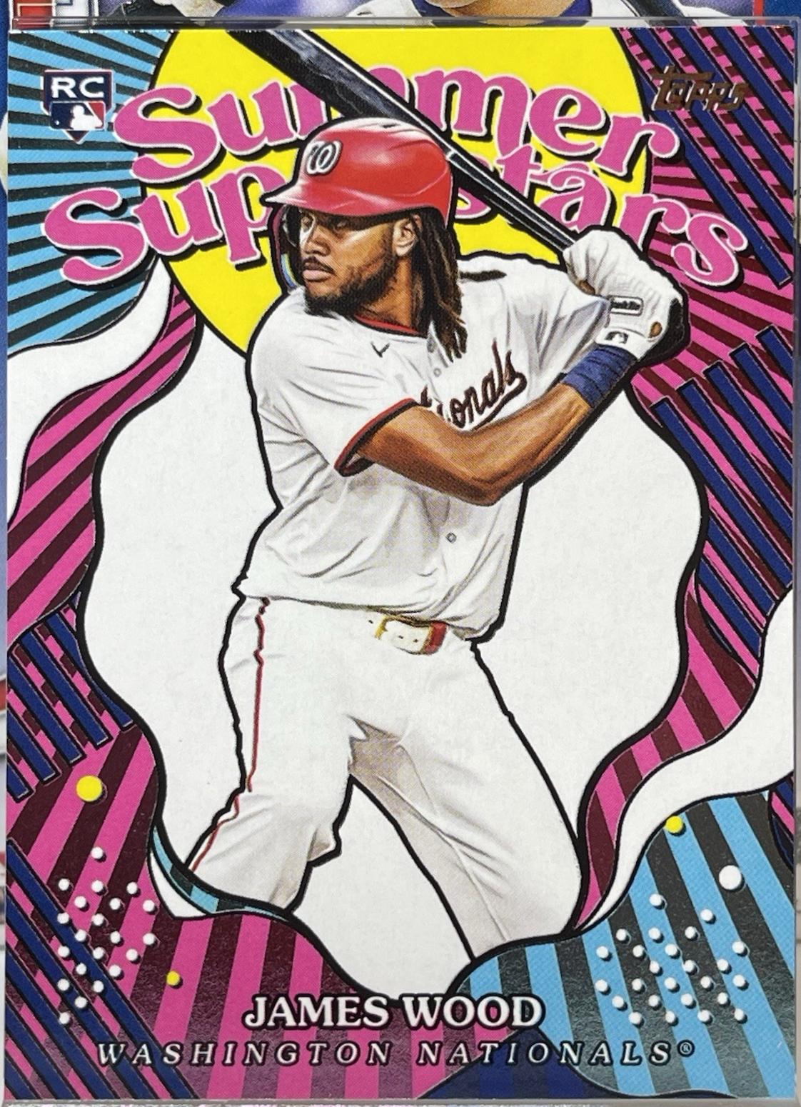 2025 Topps Summer Superstar James Wood #SS-39 card
