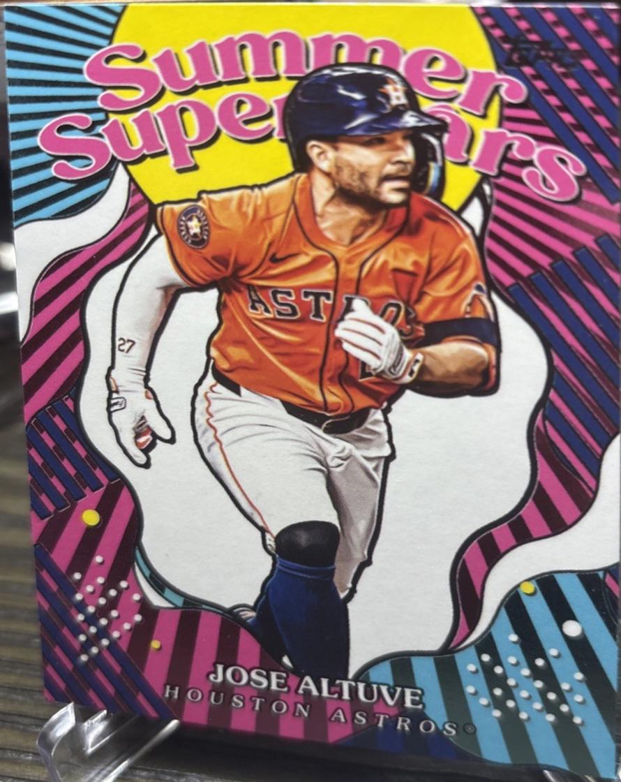 2025 Topps Summer Superstar Jose Altuve #SS-16 card