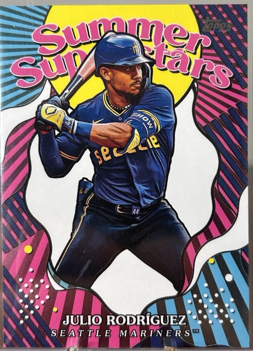 2025 Topps Summer Superstar Julio Rodriguez #SS-37 card