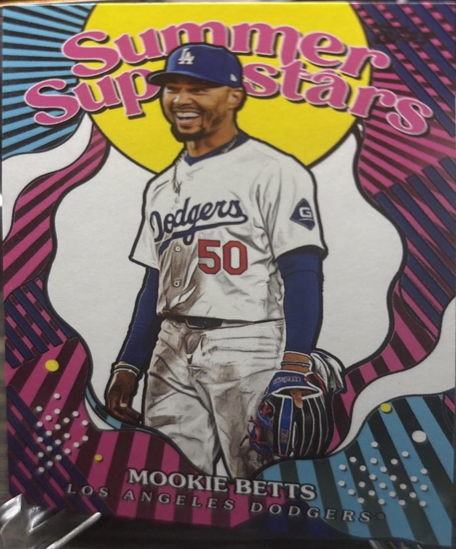 2025 Topps Summer Superstar Mookie Betts #SS-20 card