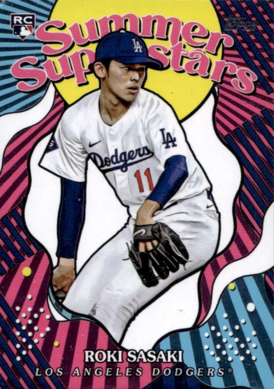2025 Topps Summer Superstar Roki Sasaki #SS-41 card