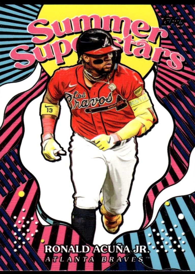 2025 Topps Summer Superstar Ronald Acuna Jr. #SS-4 card