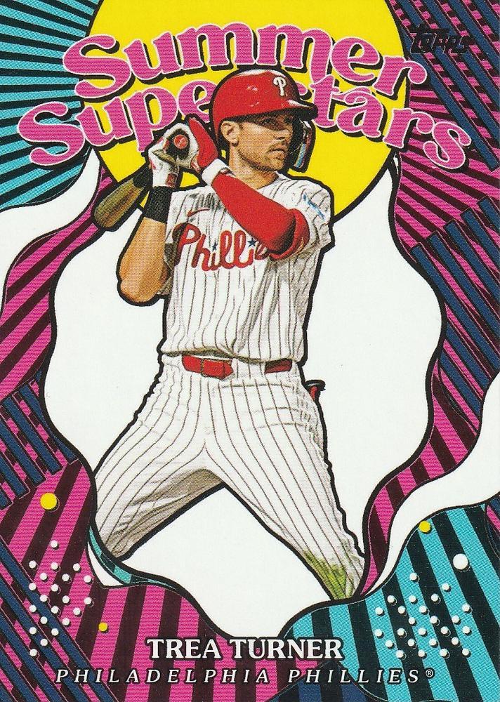 2025 Topps Summer Superstar Trea Turner #SS-32 card