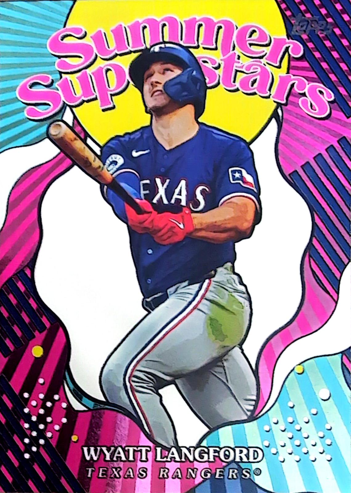 2025 Topps Summer Superstar Wyatt Langford #SS-50 card