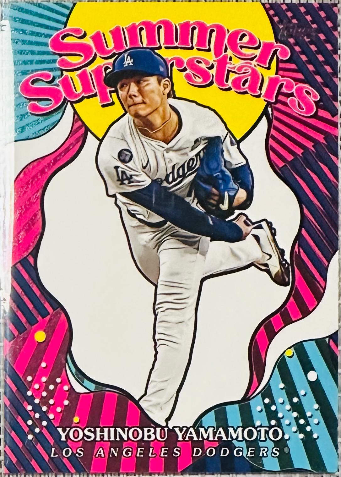 2025 Topps Summer Superstar Yoshinobu Yamamoto #SS-33 card