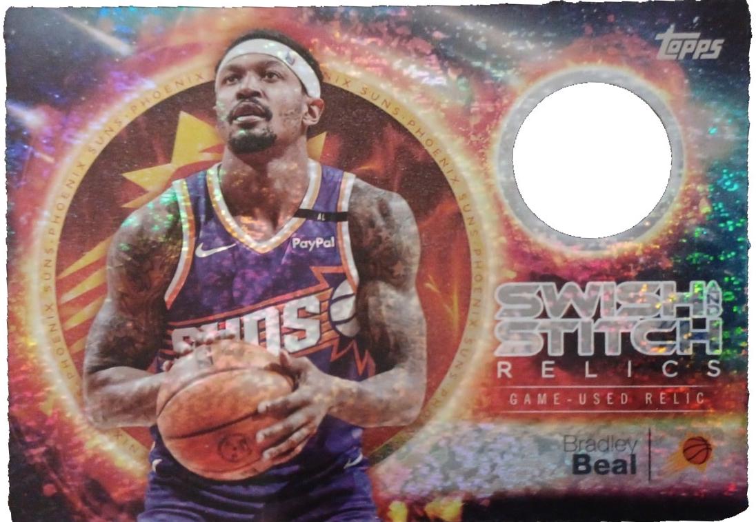 2025 Topps Swish and Stitch Relic Bradley Beal #SST-BB card