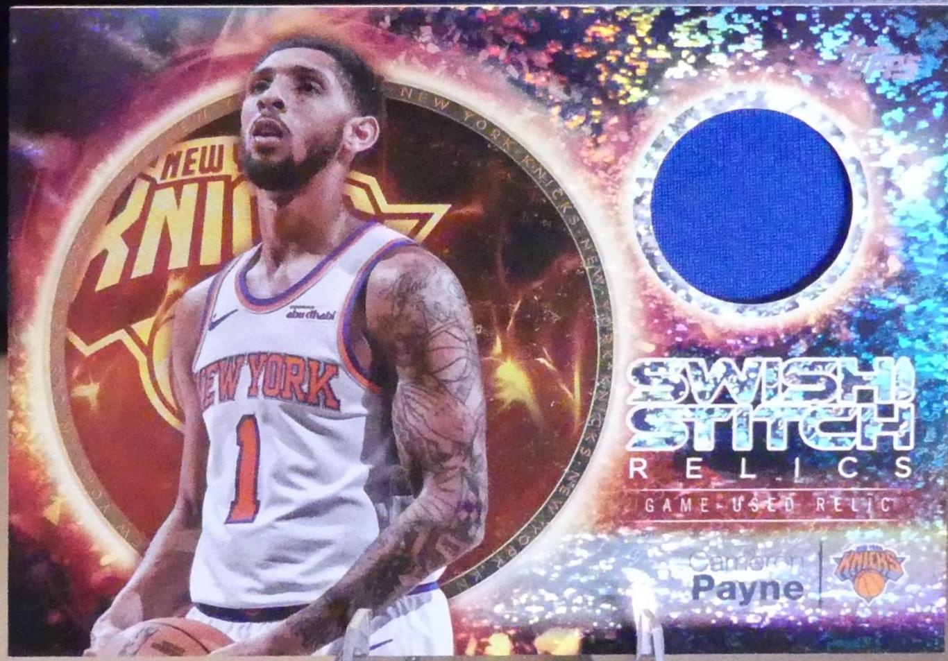 2025 Topps Swish and Stitch Relic Cameron Payne #SST-CP card