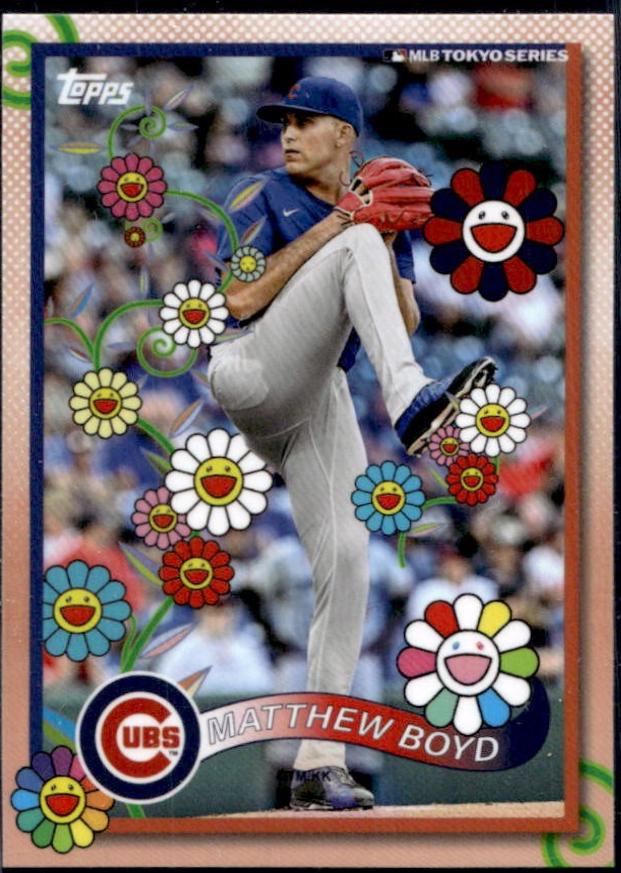 2025 Topps Takashi Murakami Matthew Boyd #22 card