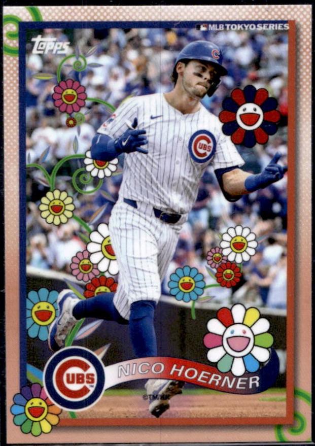 2025 Topps Takashi Murakami Nico Hoerner #8 card
