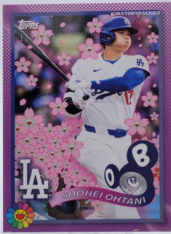 2025 Topps Takashi Murakami Shohei Ohtani [Purple] #25 card
